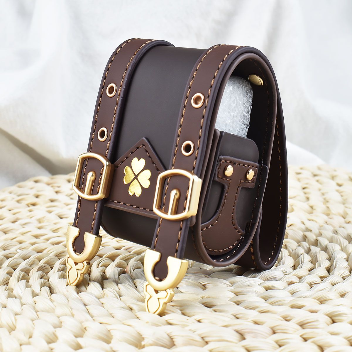 Anker Speaker Soundcore Boom 2 - Universal Leather Protective Case For AirPods