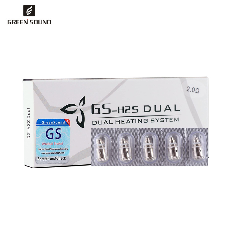 5pcs/pack Genuine GS H2S Dual  - Vaping Area 评论和价格
