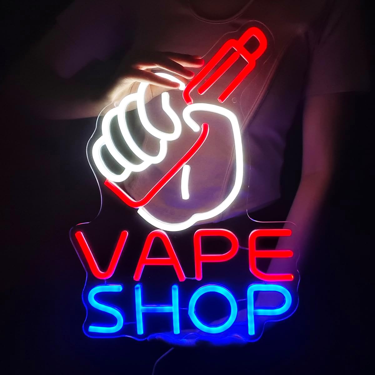 VAPE Shop Neon Sign for Smoke  - Vaping Shop 评论和价格