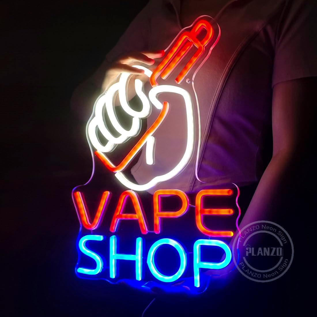 VAPE Shop Neon Sign for Smoke  - Vaping Shop 评论和价格
