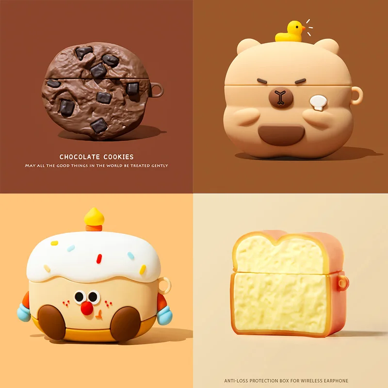 3D Chocolate Cookies Bread Cas - Anker Speaker Soundcore Boom 2 评论和价格